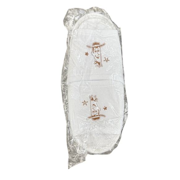 Toy Story Tokyo Hotel Woody Slippers in White, Size OS - Picture 2 of 3